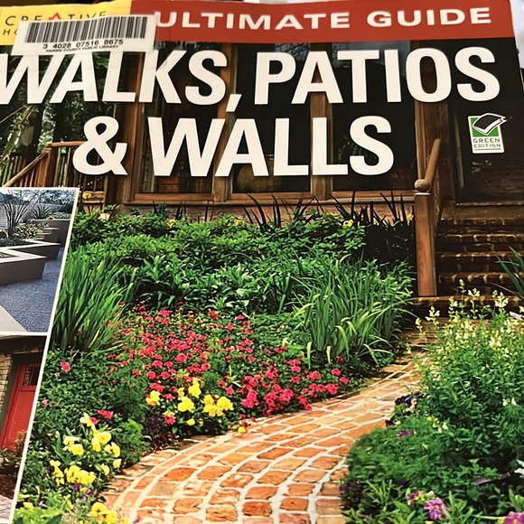 Paperback Book “WALKS, PATIOS, & WALLS” Ultimate Guide. 240 pages - Picture 2 of 13